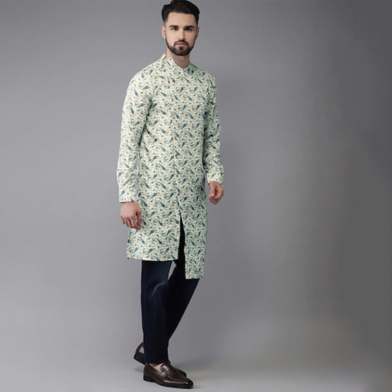 https://www.fineclothes.in/products/men-sea-green-blue-printed-fusion-straight-kurta