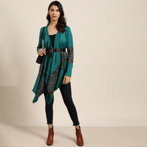 https://www.fineclothes.in/products/women-teal-green-black-geometric-patterned-longline-waterfall-shrug
