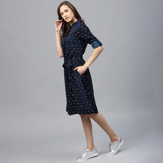 https://www.fineclothes.in/products/navy-blue-polka-dots-printed-shirt-dress