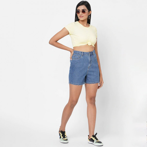 https://www.fineclothes.in/products/women-blue-slim-fit-high-rise-denim-shorts