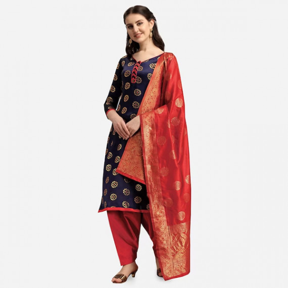 https://www.fineclothes.in/products/navy-blue-red-woven-design-banarasi-unstitched-dress-material