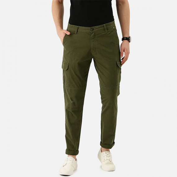 https://www.fineclothes.in/products/men-olive-slim-fit-pure-cotton-cargos-trousers
