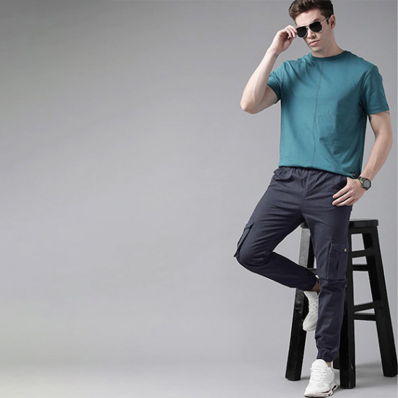 https://www.fineclothes.in/products/men-navy-blue-solid-mid-rise-woven-pure-cotten-cargo-trousers