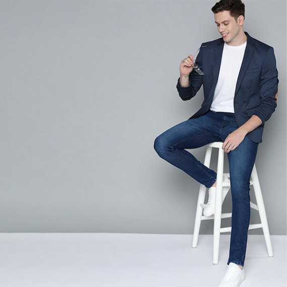 https://www.fineclothes.in/products/men-navy-blue-self-design-single-breasted-blazer