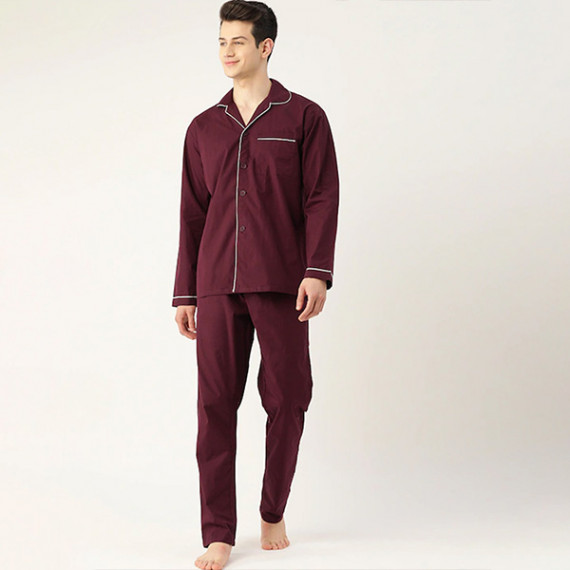 https://www.fineclothes.in/products/men-burgundy-pure-cotton-solid-nightsuit