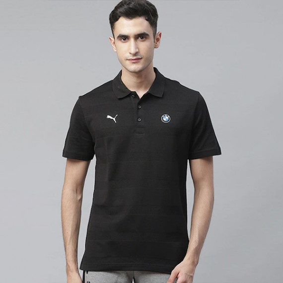 https://www.fineclothes.in/products/men-black-bmw-striped-polo-collar-pure-cotton-motorsports-t-shirt