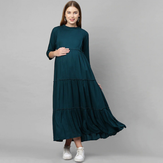 https://www.fineclothes.in/products/teal-green-maternity-maxi-nursing-dress