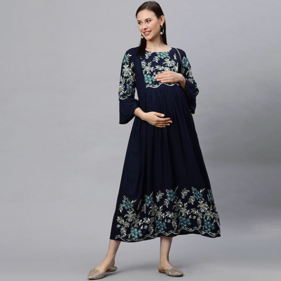 https://www.fineclothes.in/products/women-navy-blue-embroidered-maternity-feeding-maxi-nursing-dress