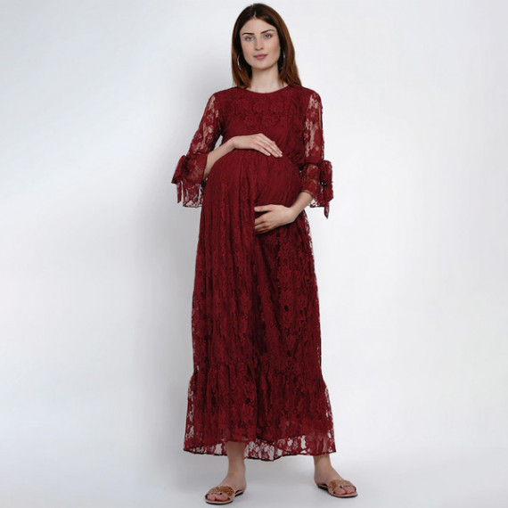 https://www.fineclothes.in/products/women-maroon-maternity-self-design-maxi-dress