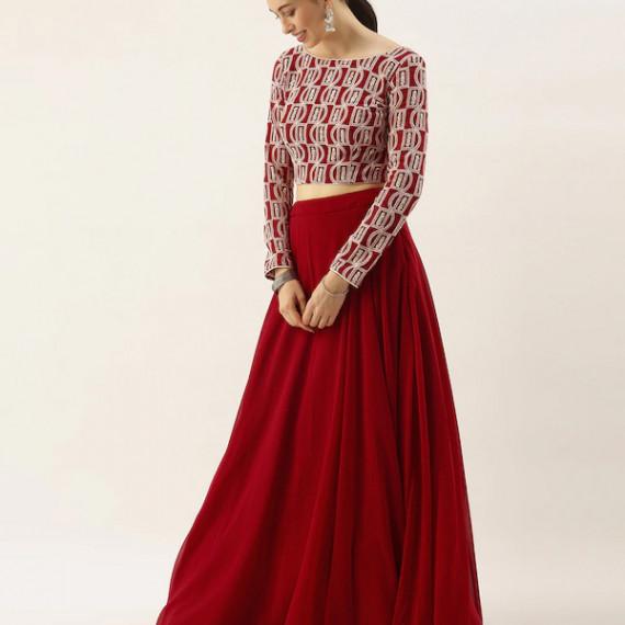 https://www.fineclothes.in/products/maroon-embroidered-thread-work-ready-to-wear-lehenga-blouse-with-dupatta
